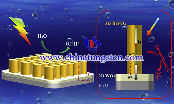 WO3-BiVO4 异质结的图像