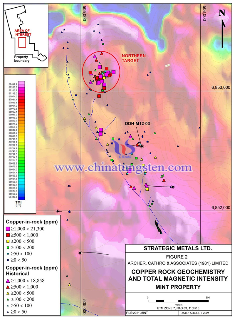 Strategic Metals Sees Molybdenum-Rich Porphyry System at Mint