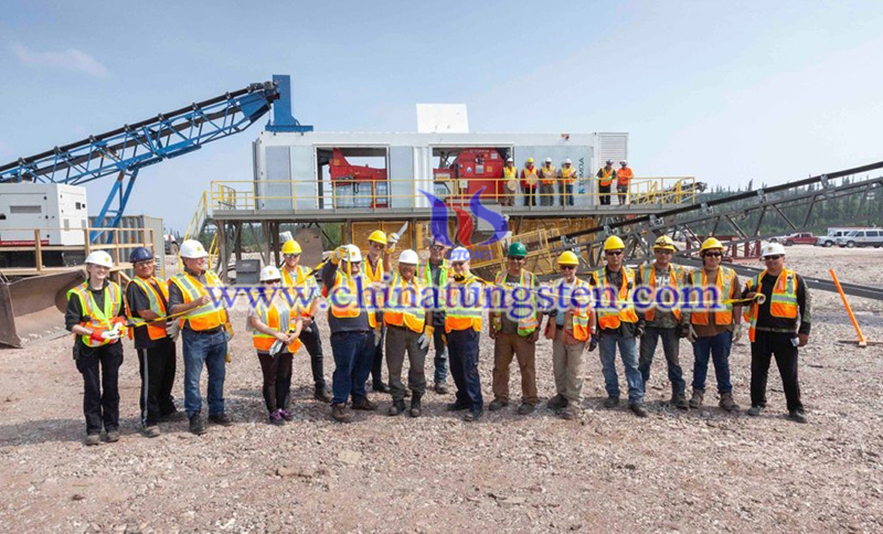 First Production at Nechalacho Rare Earth Mine