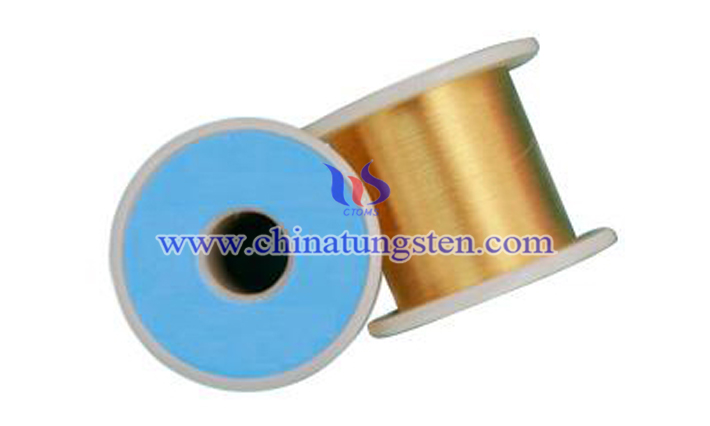 gold plated tungsten wire picture