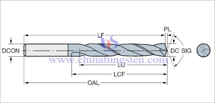 솔리드 텅스텐 카바이드 드릴