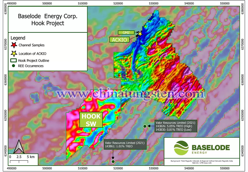 Baselode能源公司报告高品位铀和稀土元素矿化图片