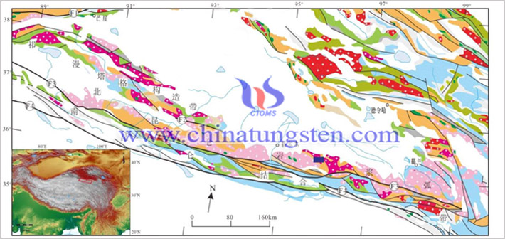 青海东昆仑首次发现稀土矿化碱性杂岩体图片