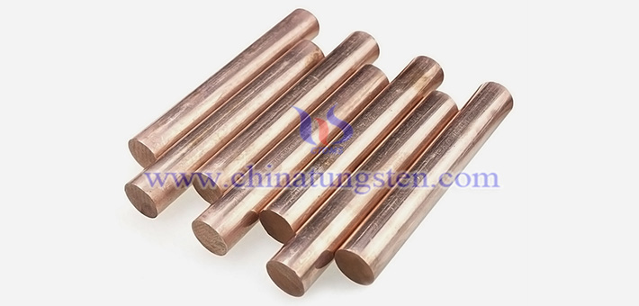 tungsten copper rod image 