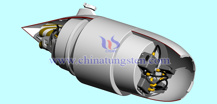 탄두에 텅스텐 중합금 적용