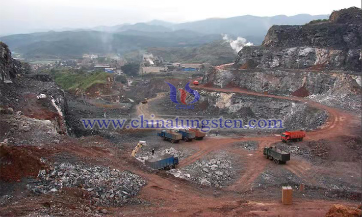 Nuiphao Tungsten Mine is located in Nguyen Viet Nam Province in northern Vietnam.