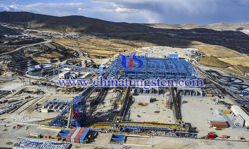 molybdenum production up in Peru image