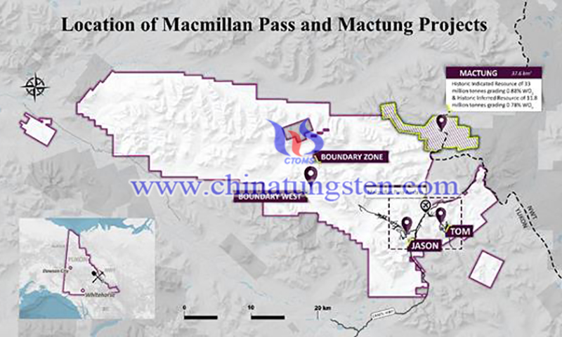 Fireweed Zinc acquires Mactung Tungsten Project image