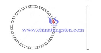 Tungsten alloy prefabrication fragment photo