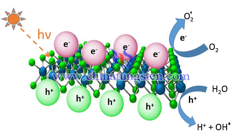 Mechanism of photocatalytic degradation image