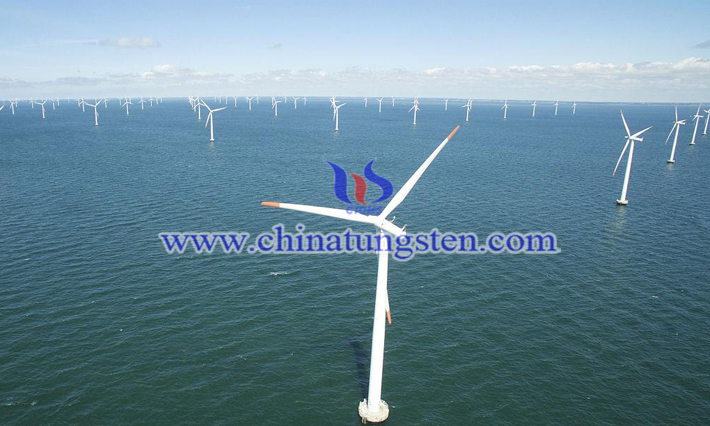 海上风力涡轮机图片（图源：veer）