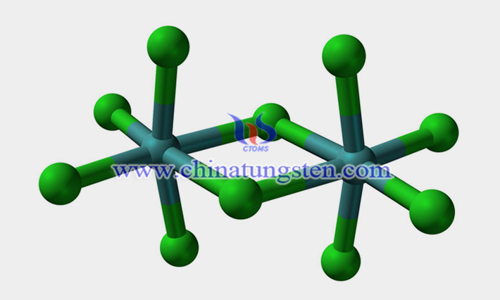 五氯化鎢結構圖