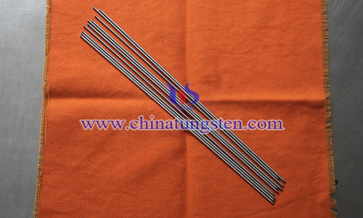 silver tungsten rods image 