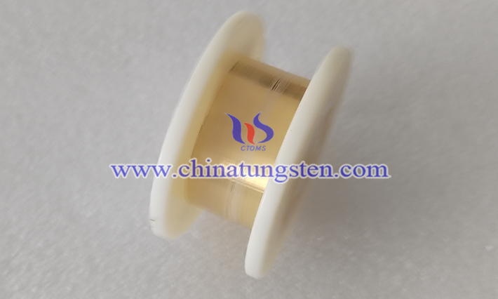 gold plated tungsten wire image 