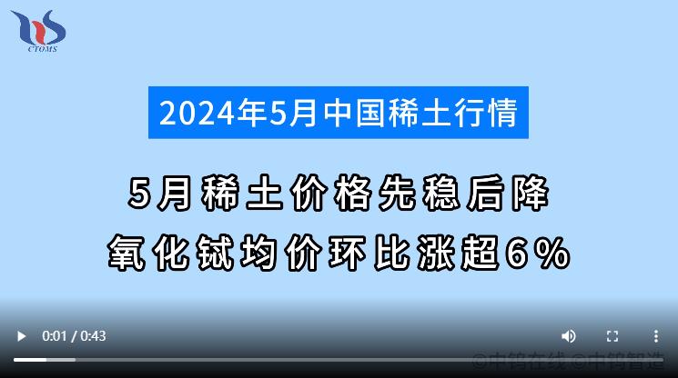 5月稀土行情如何