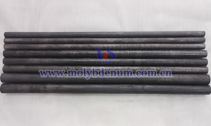 black TZM rods image 