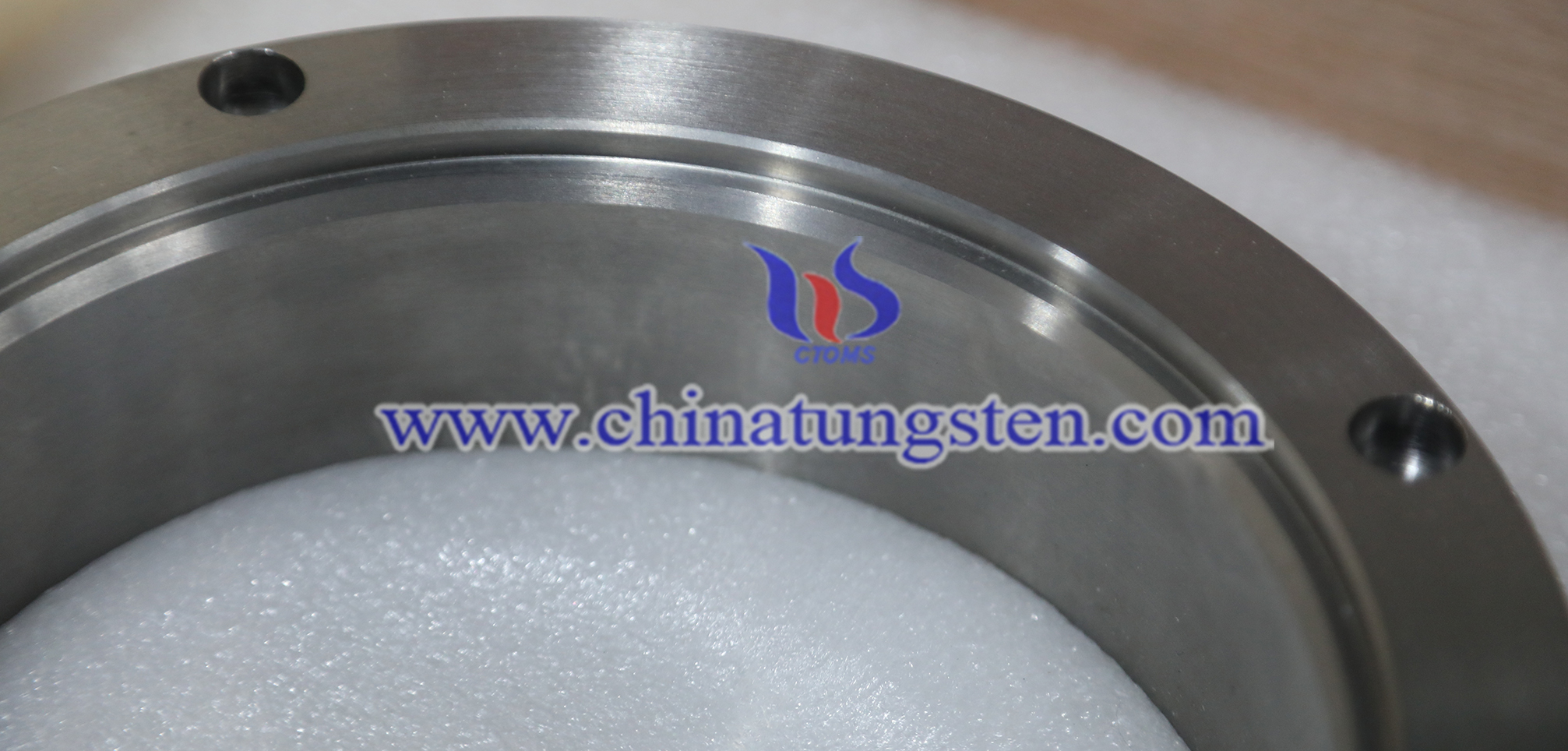 Tungsten alloy ring photo