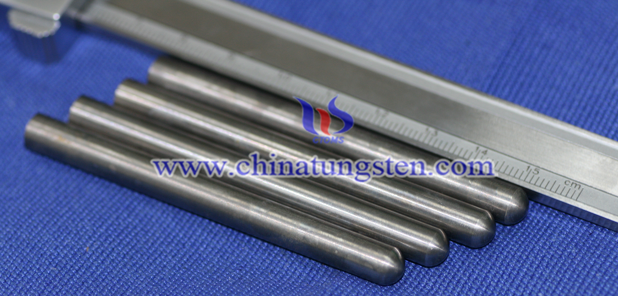 Tungsten alloy swaging rod photo