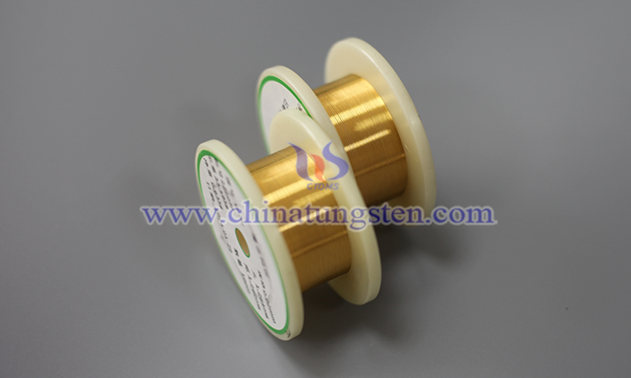 gold plated tungsten wire image 