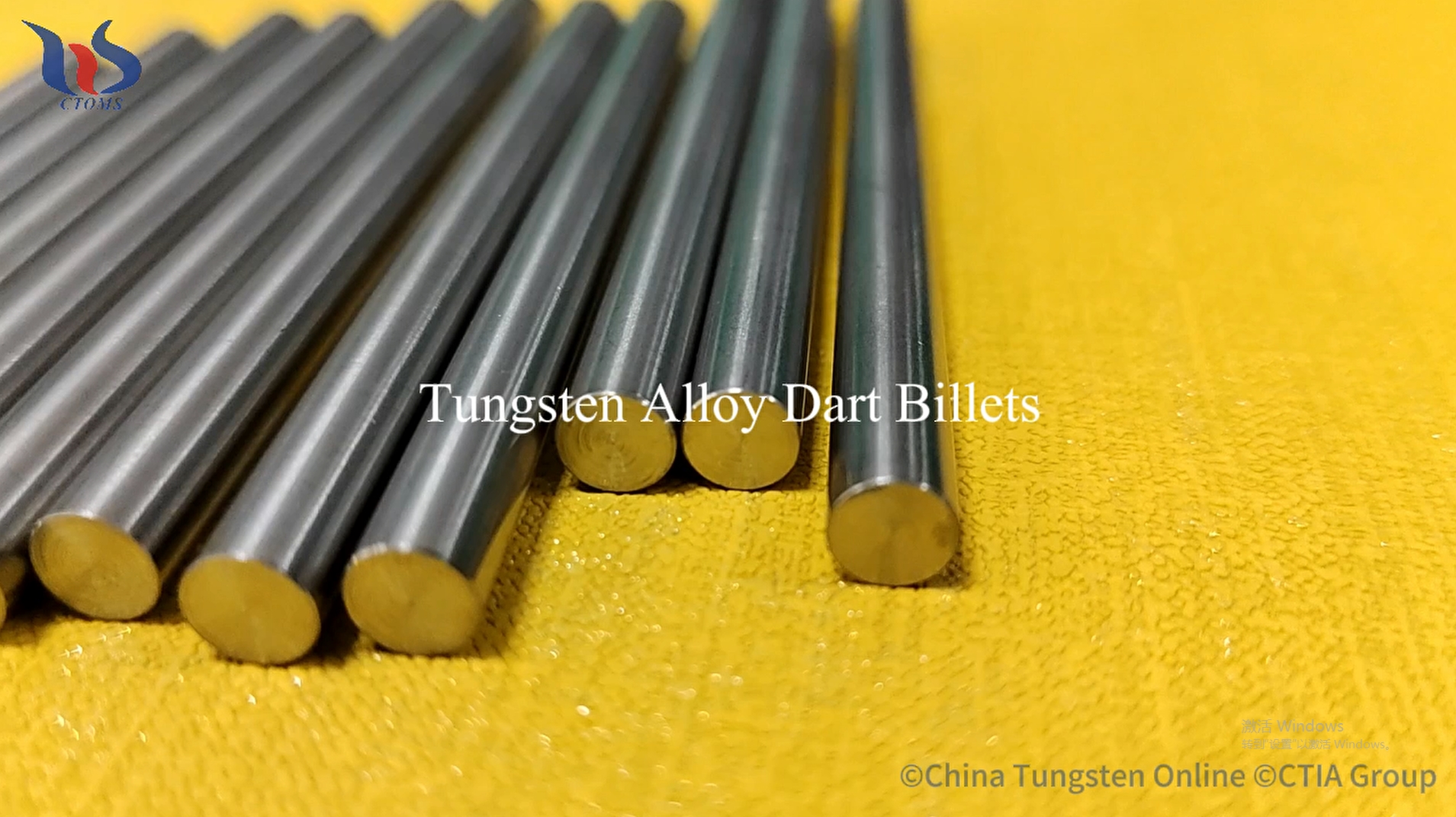 tungsten alloy dart billets photo 