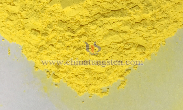 China Tungsten Online Yellow Tungsten Oxide Picture