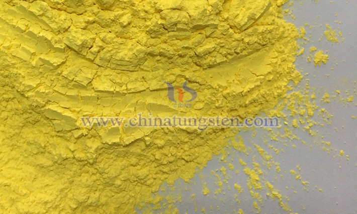 China Tungsten Online Yellow Tungsten Oxide Picture