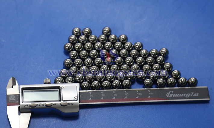 High-density tungsten alloy ball picture