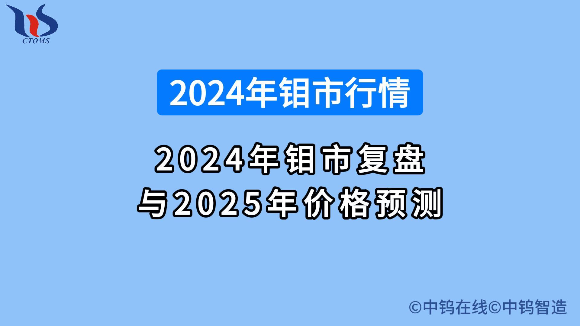 2024年鉬價總覽