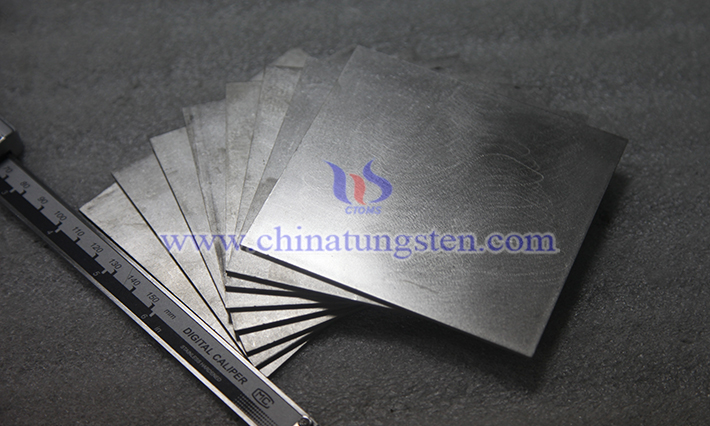 Picture of tungsten alloy paltes