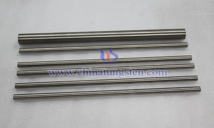 Picture of tungsten alloy rods