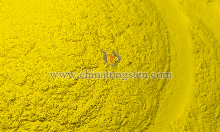 yellow tungsten oxide picture