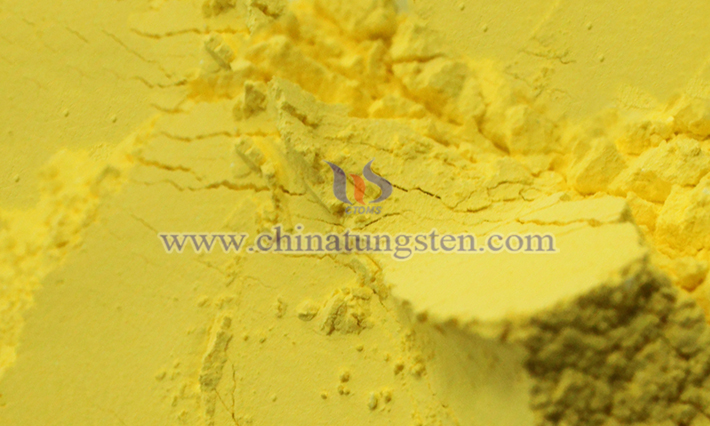 yellow tungsten oxide picture