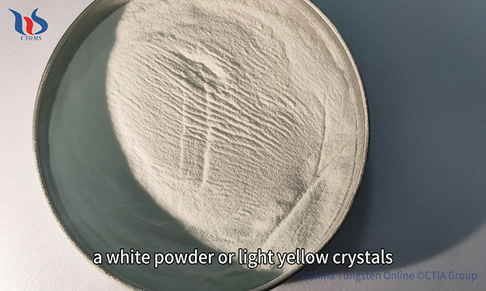 Appearance Quality Standard for Ammonium Metatungstate