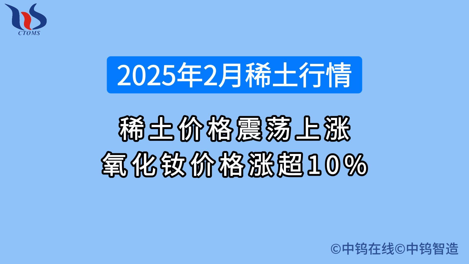 2025年2月稀土行情如何