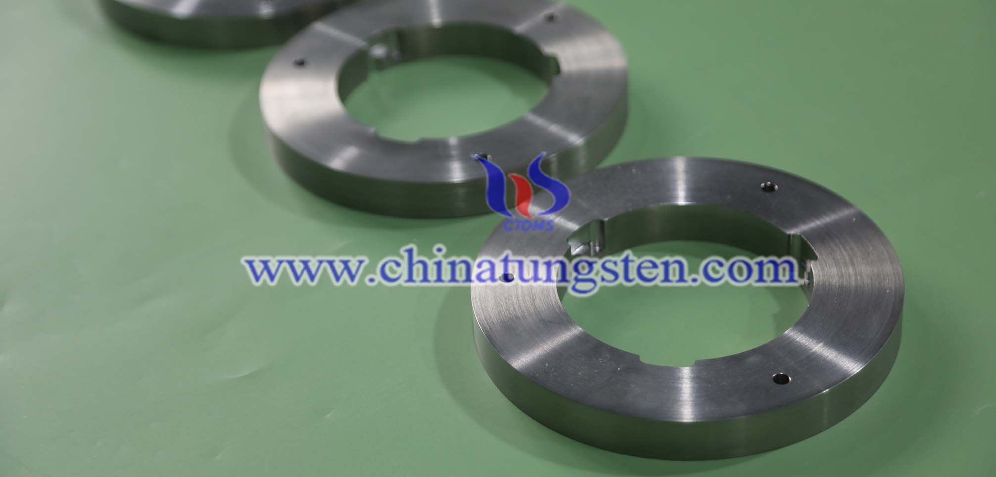 Tungsten alloy ring photo