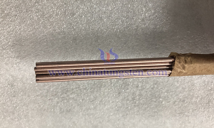 中钨智造钨镍铜合金棒图片