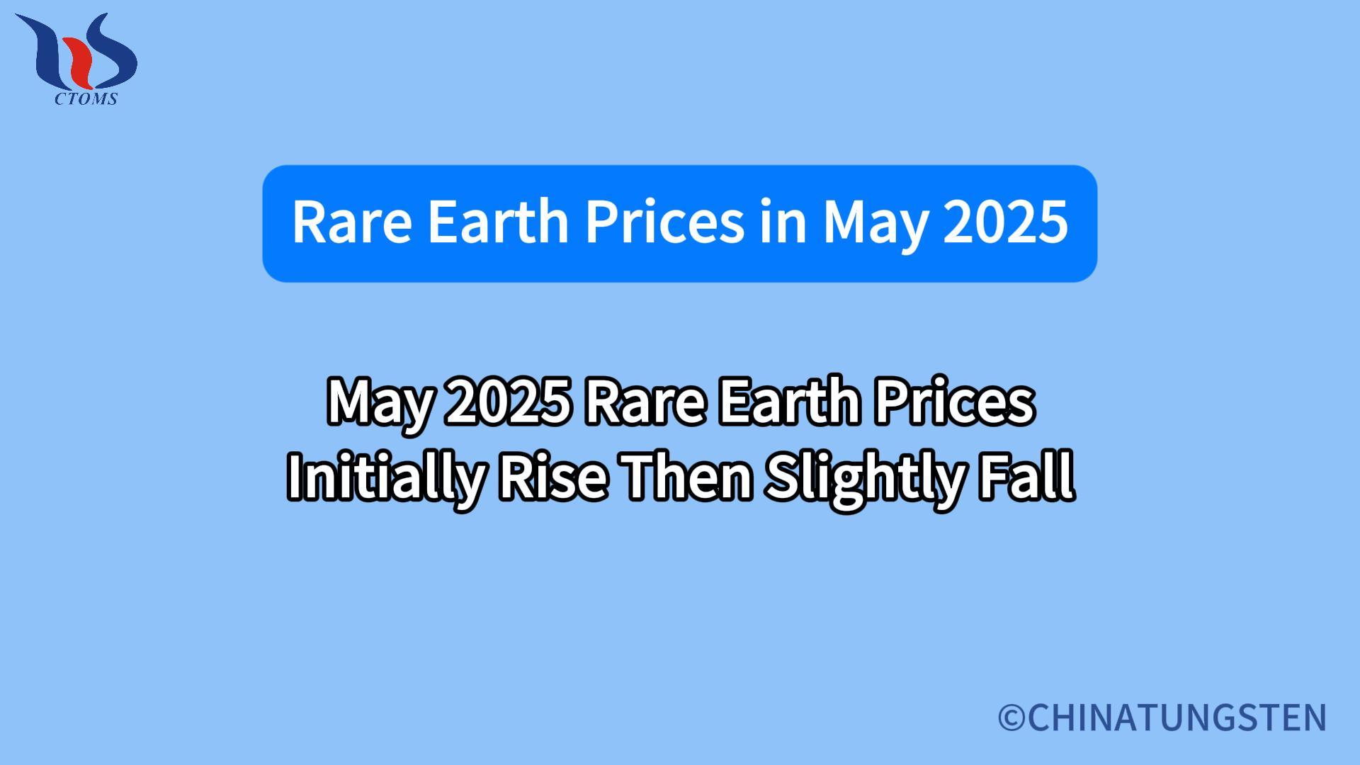 What is the rare earth market in May 2025 What is the rare earth market in May 2025