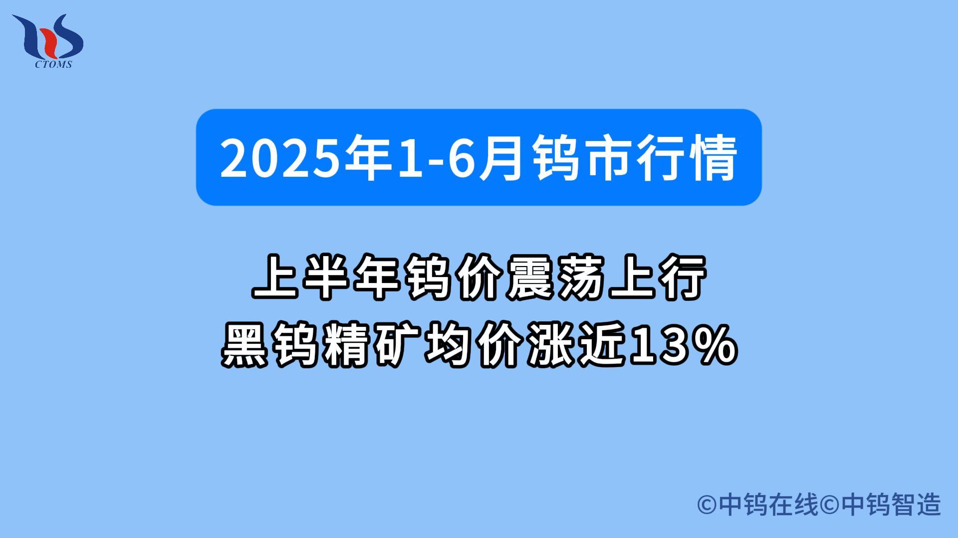 6月鎢價如何 6月鎢價如何