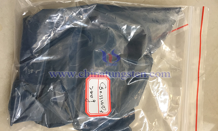 Cesium tungsten bronze images