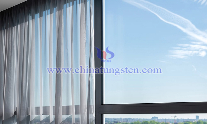 투명 단열 유리용 황색 텅스텐 산화물 나노분말
