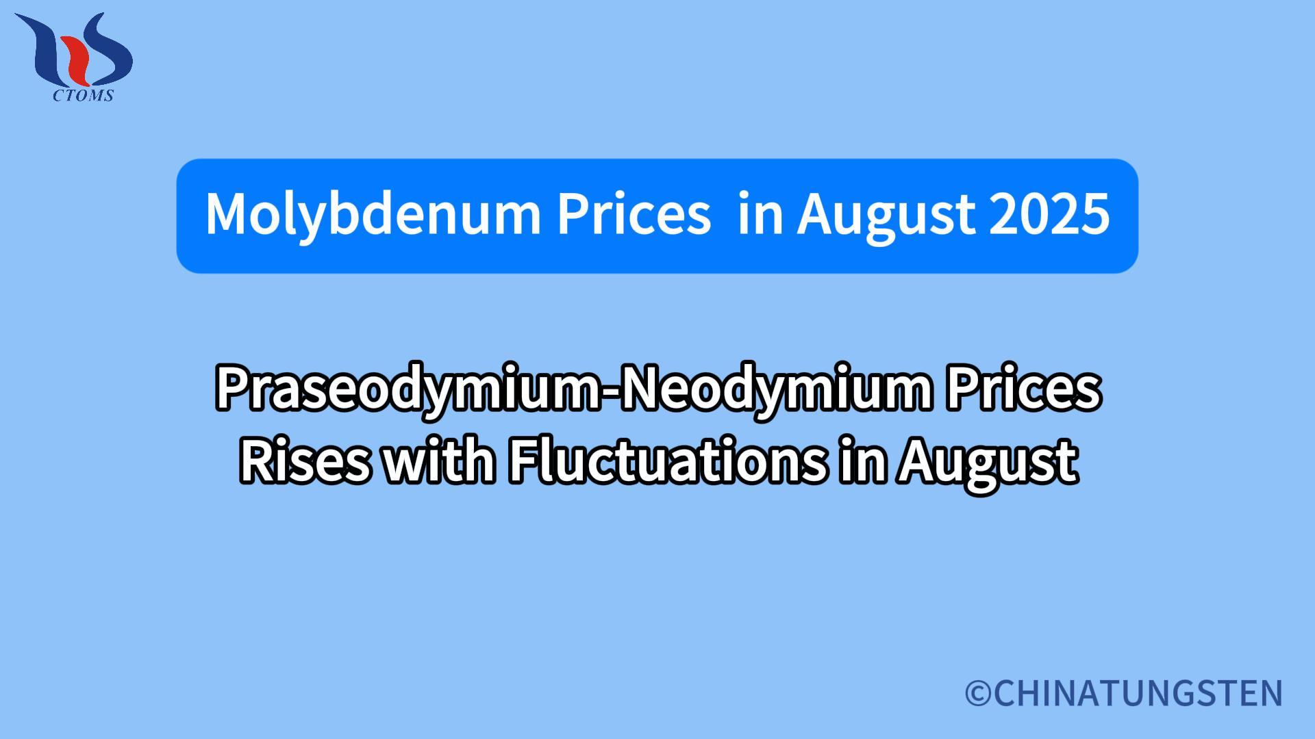 What will the molybdenum market look like in august 2025 What will the molybdenum market look like in august 2025