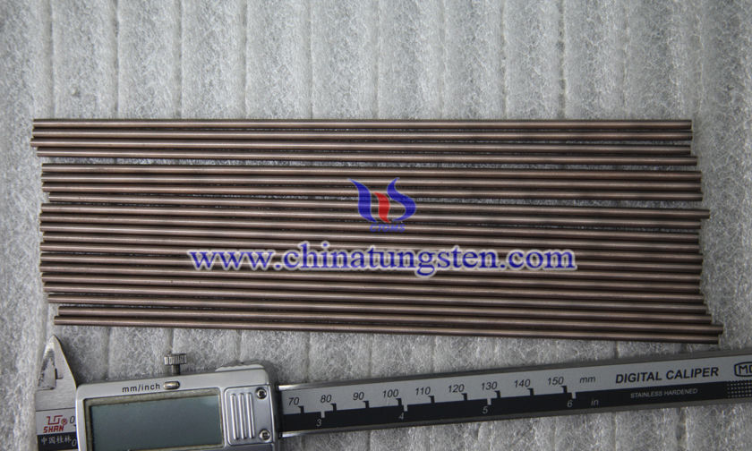 Ø4x200mm tungsten copper rod picture