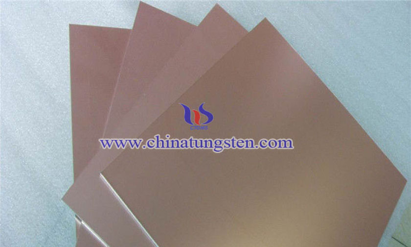  W50 tungsten copper plate picture 