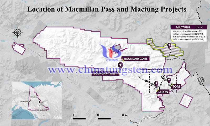 Fireweed Acquires Mactung Tungsten Project image