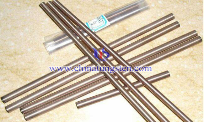 tungsten copper rod picture