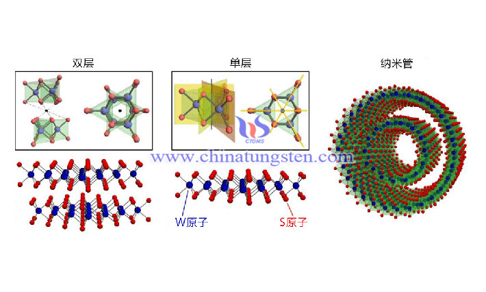二硫化钨的晶体结构图片 二硫化钨的晶体结构图片