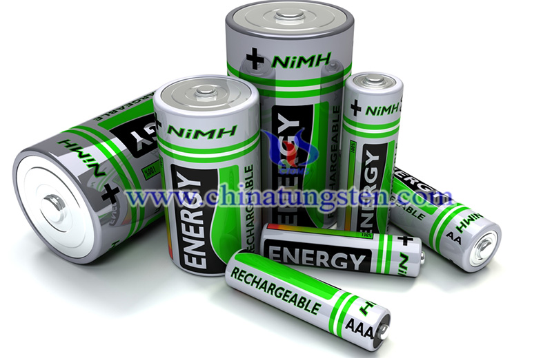 rare earth hydrogen storage alloy electrode for NiMH-batteries image