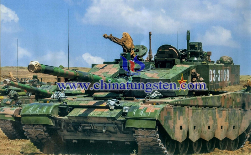 the Chinese type 99A2 main battle tank image