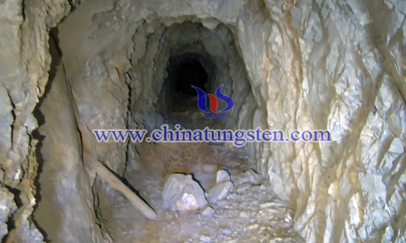 the tungsten mining image