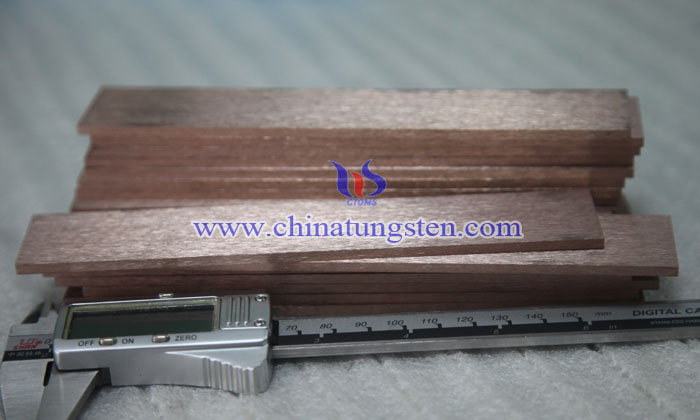  tungsten copper bar picture